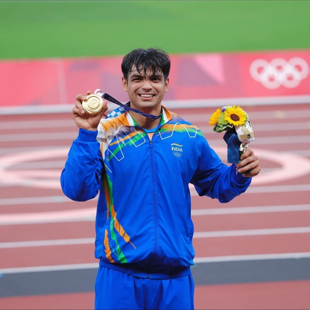 Neeraj Chopra Gold medal winner in Tokyo Olympics 2021